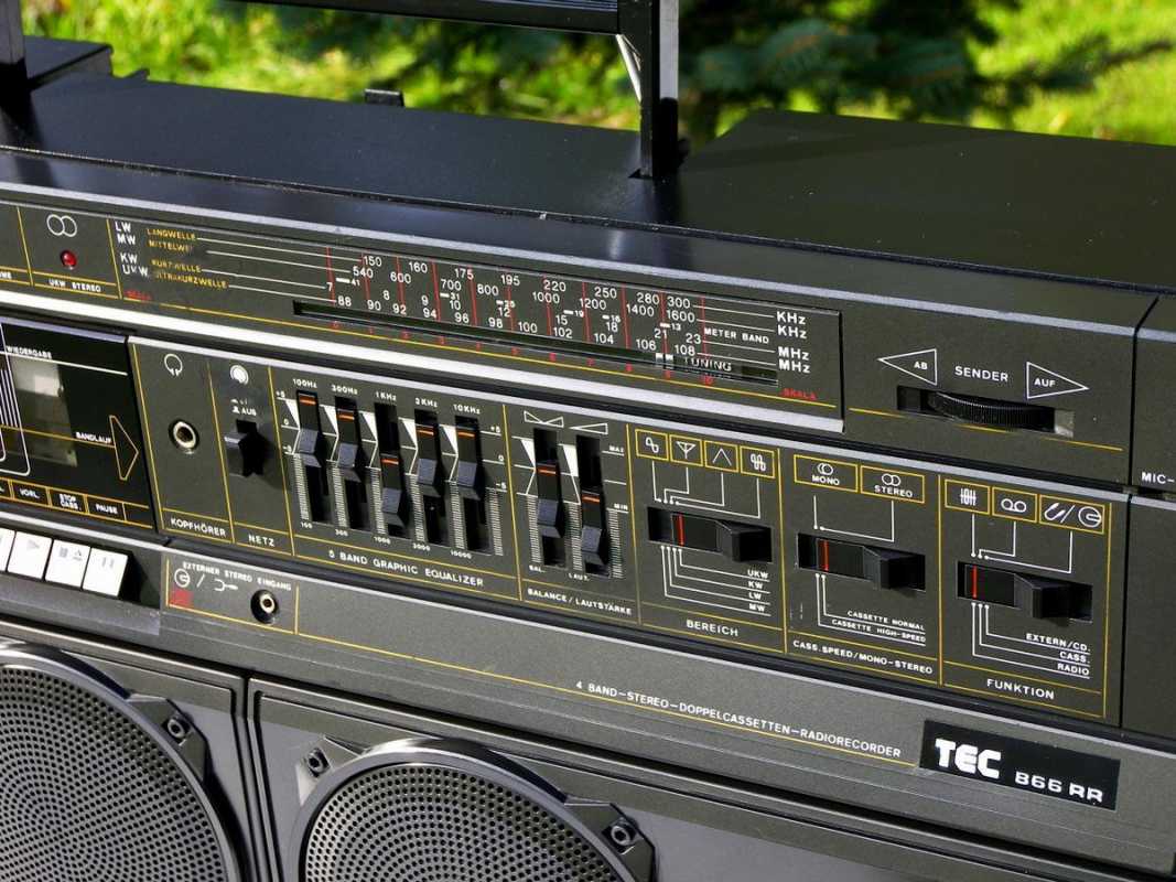 TEC 866RR mega ghettoblaster. TEC 866RR mega ghettoblaster.